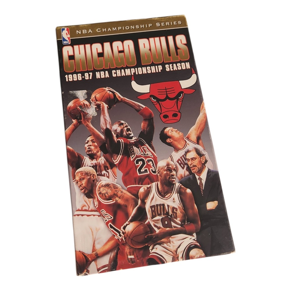 Chicago Bulls 1996-97 NBA‎ Championship Season VHS Michael Jordan Vintage 1997